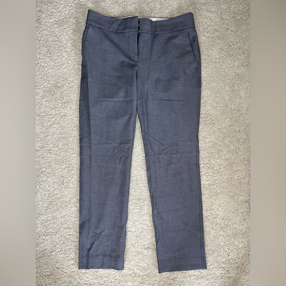 LOFT SLACKS-MARISA/ straight leg/ light blue color/size 4